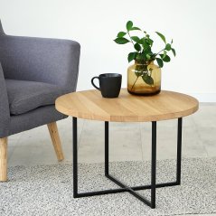 Kovová konstrukce konferenčního stolku do kříže