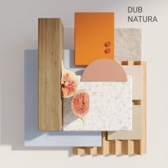 Lamela široká, 3x4x275 cm, dub Natura