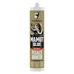 Lepidlo Den Braven Mamut Glue High Tack 290 ml bílý