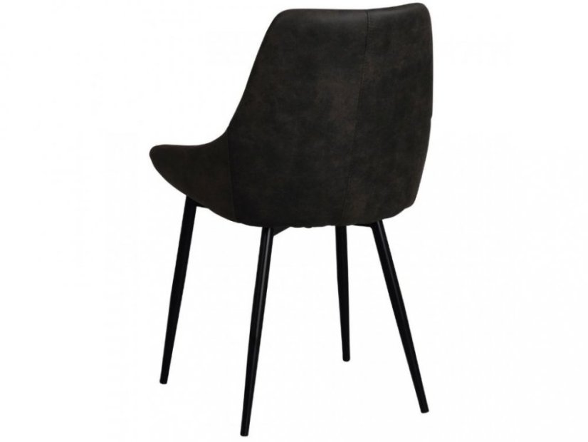 Šedá látková jídelní židle ROWICO SIERRA