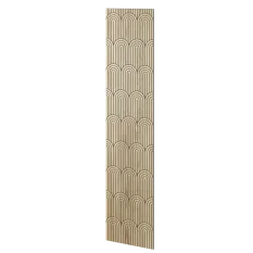 Designový obkladový panel s dubovou dýhou, vzor Sendai, 60x275 cm