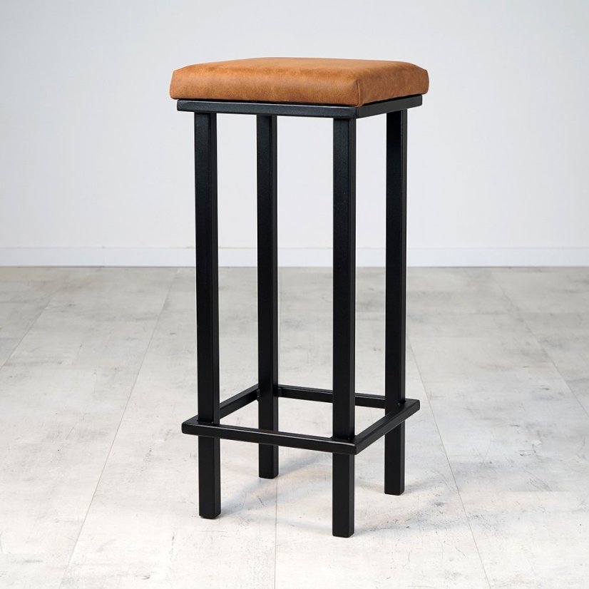 Barová stolička Camilo s čalúneným sedákom