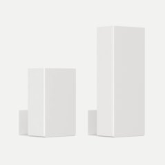 Kovový držák na toaletní papír Amsterdam bílý