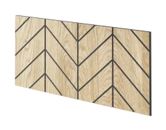 Designový obkladový panel s dubovou dýhou, vzor Versanne, 60x30 cm