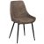 Hnědá látková jídelní židle ROWICO SIERRA
