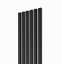 Akustický panel, Černý mat, šedý filc, 30x275 cm