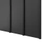 Designový obkladový panel Japandi, černý mat, 30x275 cm