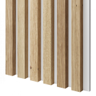 Akustické panely s bílou MDF deskou
