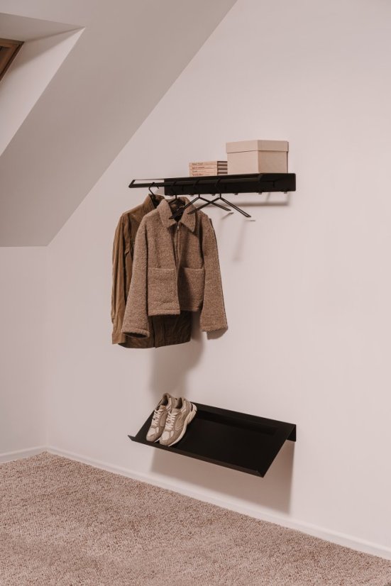 Kovové designové ramínko Gent - sada 3 ks