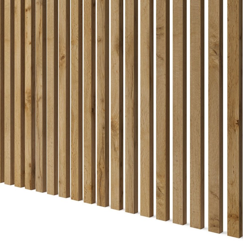 Lamela úzká, 3x1,8x275 cm, dub Wotan