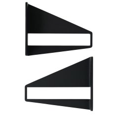 Sada kovových konzolí pro nástěnnou polici Dream