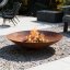 Zahradní cortenové ohniště