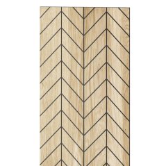 Designový obkladový panel s dubovou dýhou, vzor Versin, 60x275 cm