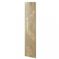 Designový obkladový panel s dubovou dýhou, vzor Isla, 60x275 cm