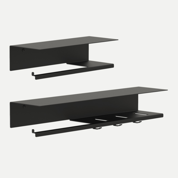 Kovový nástenný držiak papierových uterákov Brussel