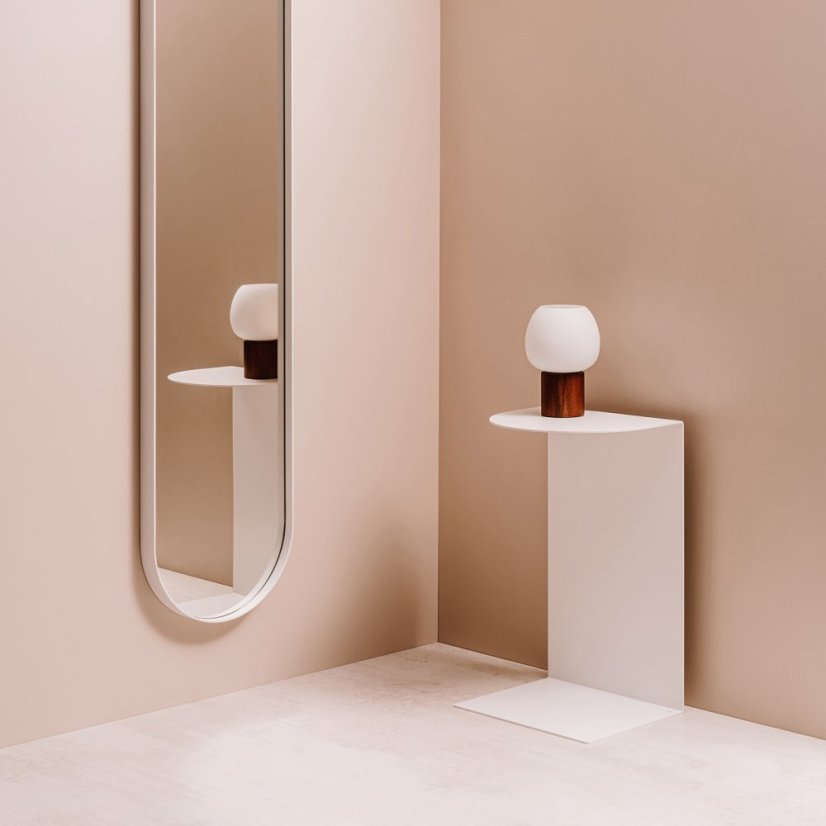 Kovový odkladací stolík Berlin - Farba: Čierna