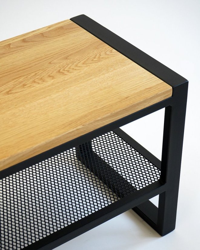 Botník Marino s masívnou dubovou doskou