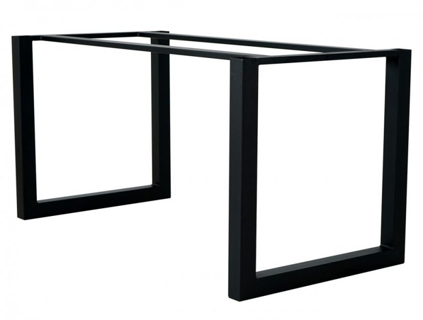 Podnožie k jedálenskému stolu "U" s podperami - Pôdorysné rozmery konštrukcie: 1500 x 600