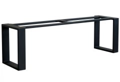 Konštrukcia kovovej lavice Narrow