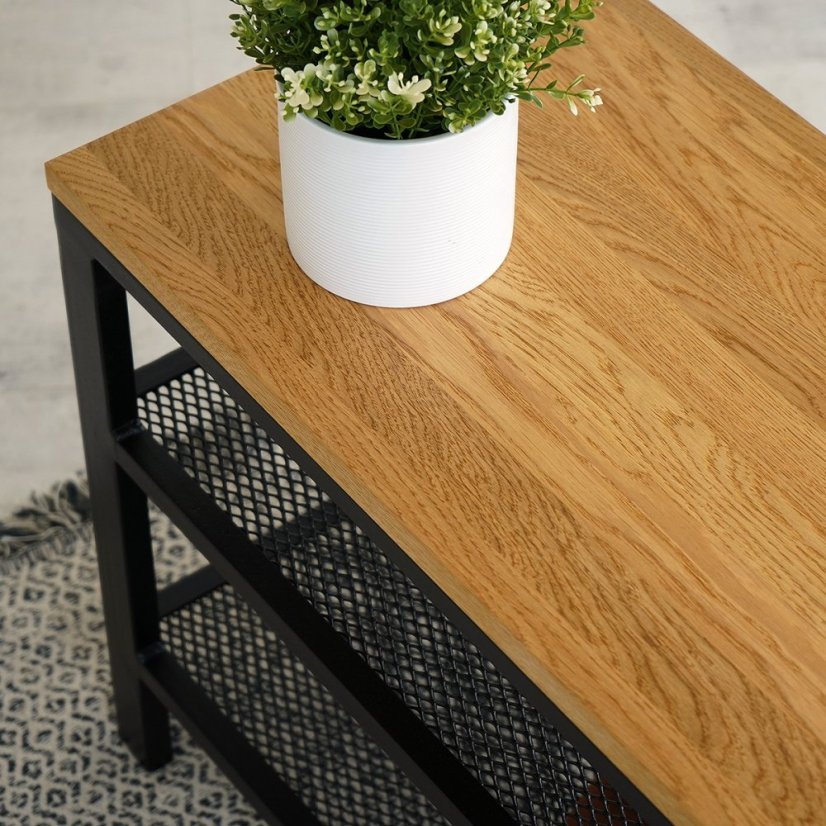 Botník Maximo s masívnou dubovou doskou