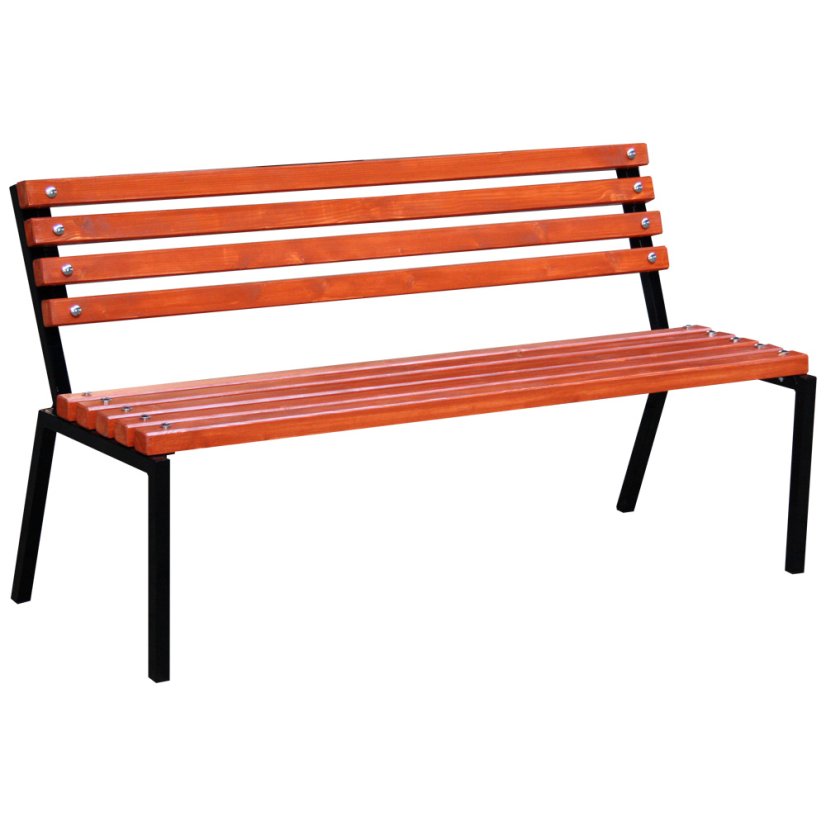 Zahradná lavica Rita - Výber lazúry dreva: teak