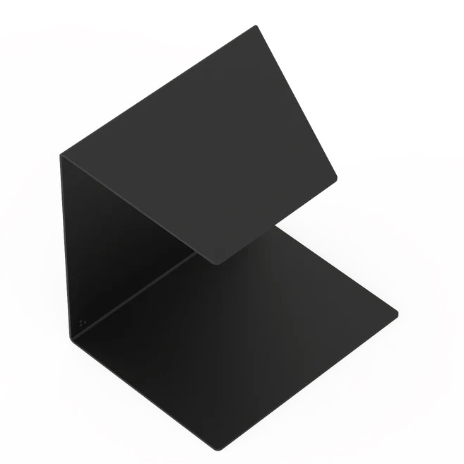 Kovový odkladací stolík Milano - Farba: Biela