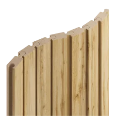 Obkladový panel PUZZLE pro zakřivené stěny, 4,6 x 275 cm, Dub Wotan