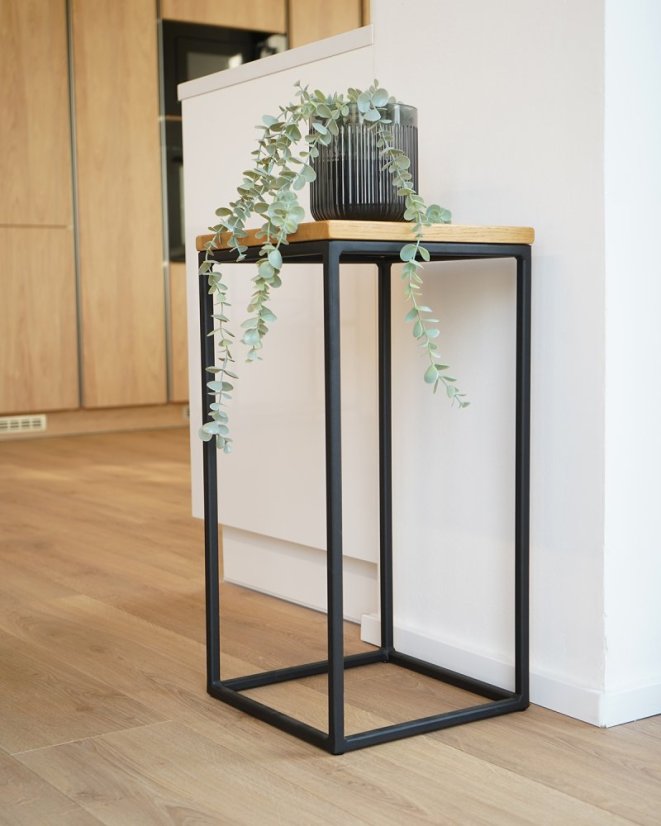 Odkládací stolík Lima s dubovým masívom