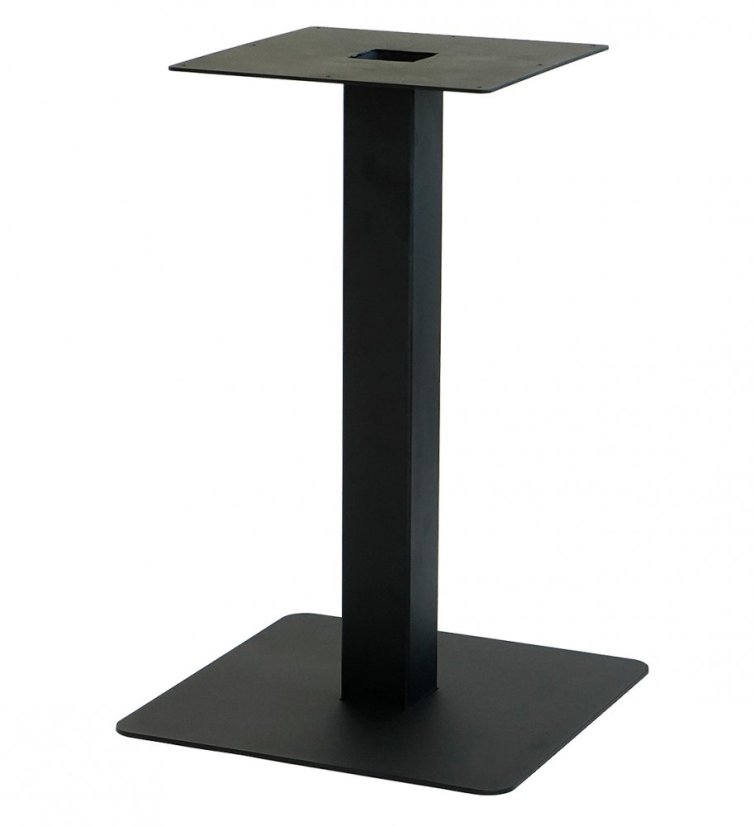 Kovová stolová podnož Bistro čtvercová