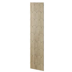 Designový obkladový panel s dubovou dýhou, vzor Sendai, 60x275 cm