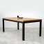 Podnožie k jedálenskému stolu Klasik s podperami - Pôdorysné rozmery konštrukcie: 1900 x 800