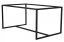 Podnožie k jedálenskému stolu Ela s podperami - Pôdorysné rozmery konštrukcie: 1700 x 800