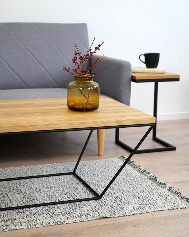 Kovová konštrukcia konferenčného stolíka Doke