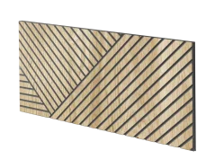 Designový obkladový panel s dubovou dýhou, vzor Sevilla, 60x30 cm