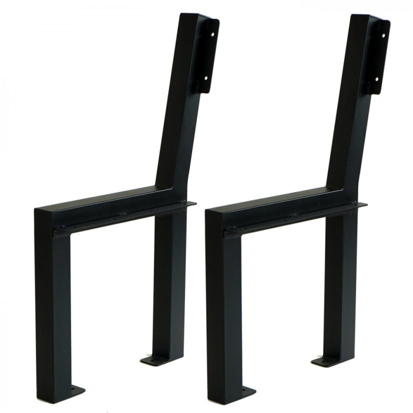 Sada kovových nôh k záhradnej lavici