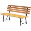 Zahradná lavica Judith - Výber lazúry dreva: teak