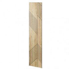 Designový obkladový panel s dubovou dýhou, vzor Oslo, 60x275 cm