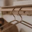 Kovové designové ramínko Gent - sada 3 ks - Barva: Černá