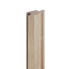Obkladový panel PUZZLE pro zakřivené stěny, 4,6 x 275 cm, Dub Sonoma