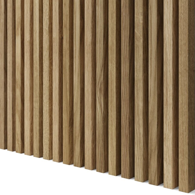 Lamela široká, 3x4x275 cm, dubová dýha