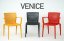 Plastová barová záhradná stolička Venice - Farba - kolekcia Venice: 98 modrá