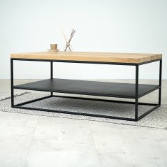 Konferenční stůl Hollan s dubovým masivem