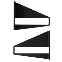 Sada kovových konzolí pro nástěnnou polici Dream