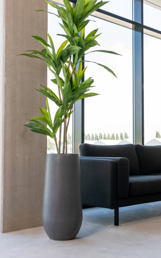 Květináč Nax šedý