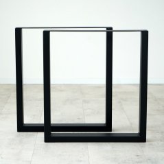 Sada kovových nohou "U" k jídelnímu stolu