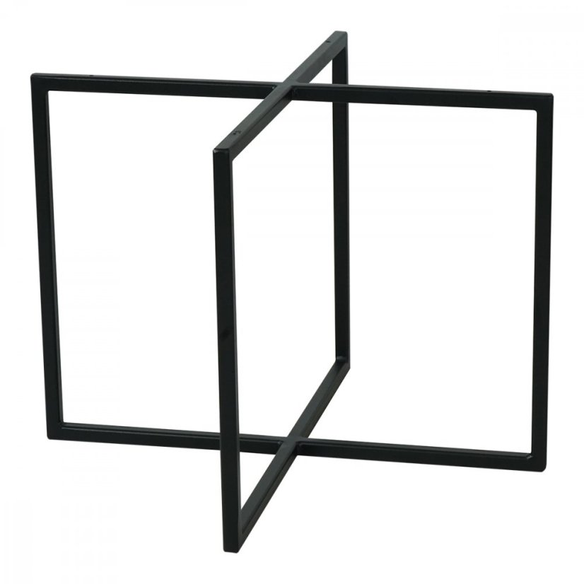 Kovová konstrukce konferenčního stolku do kříže