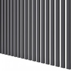 Lamela úzká, 3x1,8x275 cm, grafit