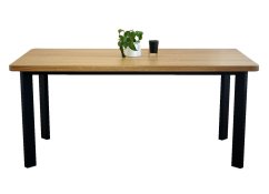 Jídelní stůl s masivní dubovou deskou Gloria