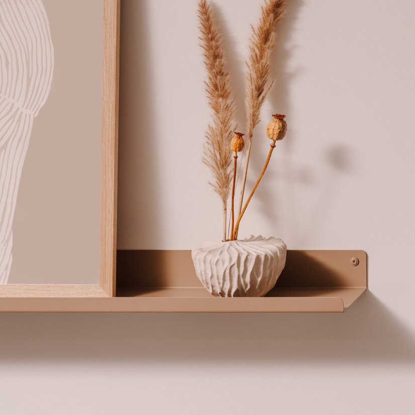 Nástenná kovová polica Vienna malá