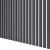 Lamela úzká, 3x1,8x275 cm, grafit